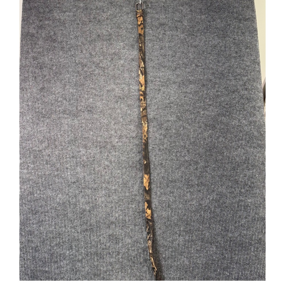 Mens Camouflage Leather Belt Size 46 Camo Print Workwear‎ Rugged Gorpcore